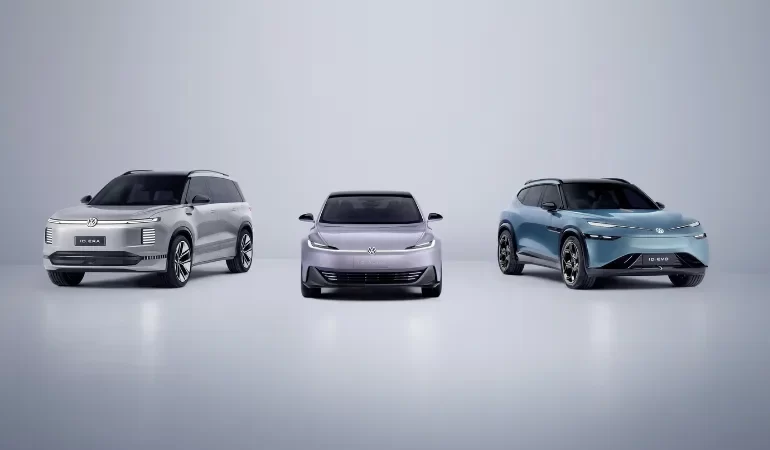 Volkswagen revela três novos conceitos elétricos no Salão de Xangai 2025