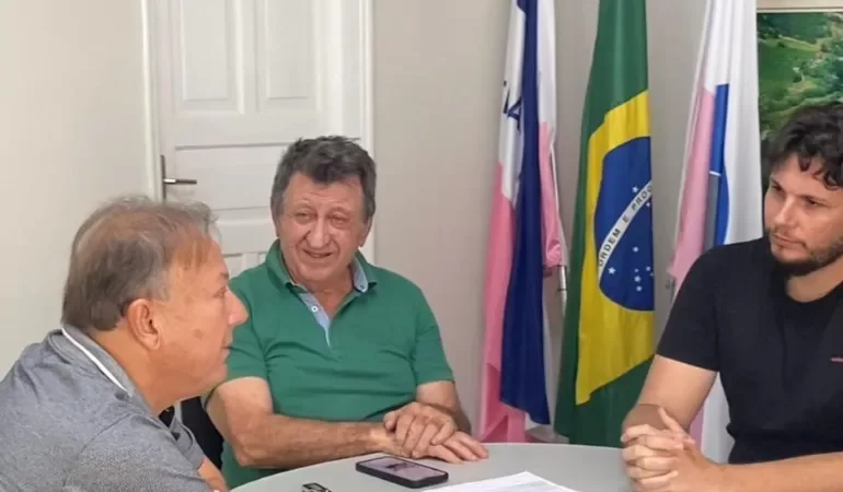 Guerino Balestrassi e Darly Dettmann alinham ações de planejamento da Serd em Itaguaçu