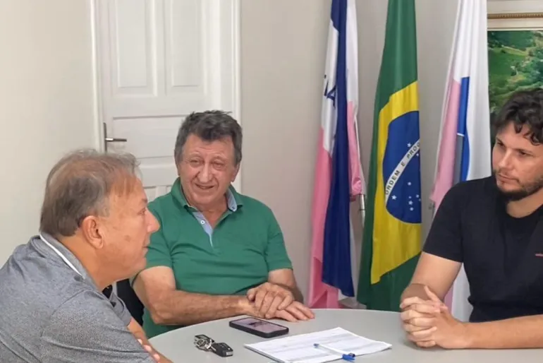 Guerino Balestrassi e Darly Dettmann alinham ações de planejamento da Serd em Itaguaçu