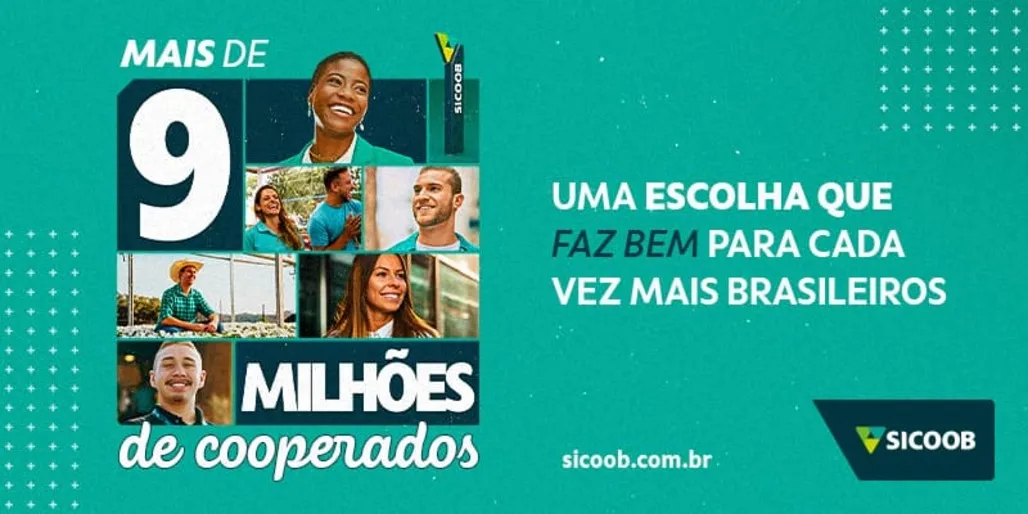 9 milhões cooperados Sicoob